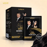 Hair Dye Shampoo Sachets - Natural Black