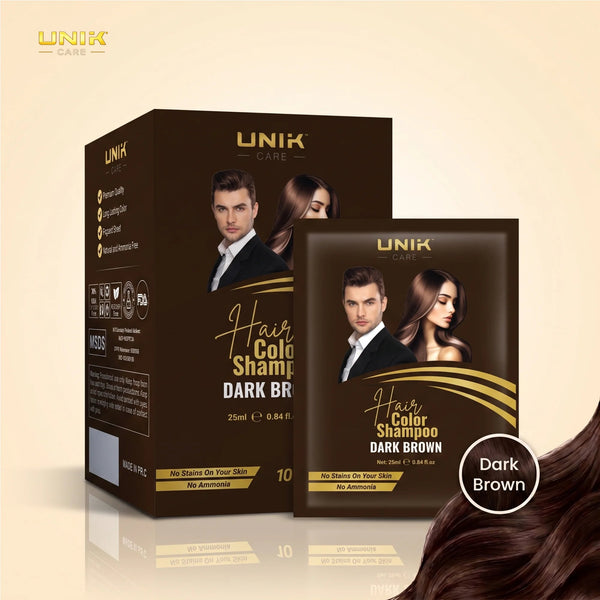 Hair Dye Shampoo Sachets