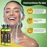 UNIK Care Dark Brown Hair Colour Gel | 2 × 250ml - image 4
